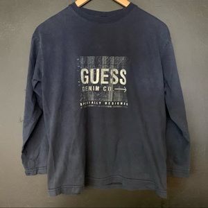 Guess USA Denim Co. Long Sleeve Tee Shirt